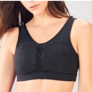 Fabletics X Demi Lovato Veronica Lace Up Bra